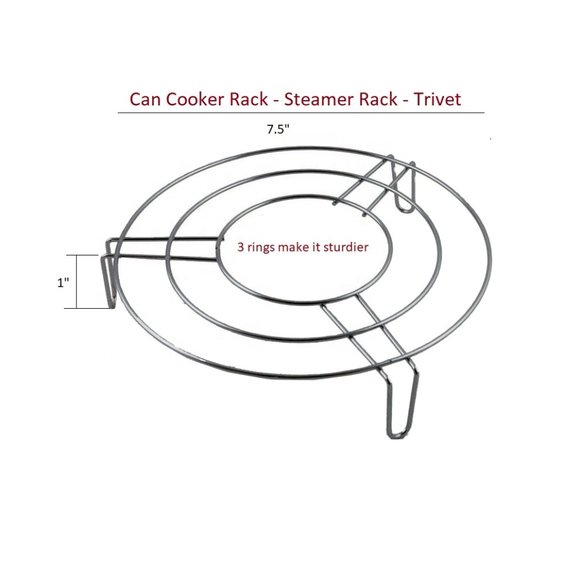 Can Cooker Rack Steamer Rack Air Fryer Rack RK-003 Trivet Rack for Pressure Cook - Picture 1 of 1